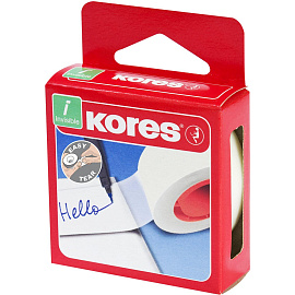 Клейкая лента канцелярская Kores матовая 19 мм x 33 м