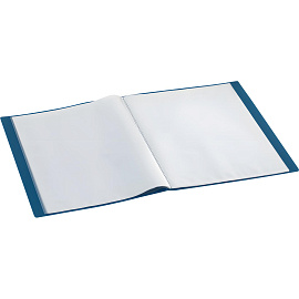 Папка файловая на 30 файлов Attache A4 15 мм синяя (толщина обложки 0.7 мм)