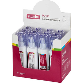 Корректирующий карандаш Attache 12 мл (быстросохнущая основа, толщина линии 1.4 мм)