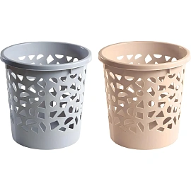 Корзина для мусора и бумаг 9.6 л пластик сетчатая (26x26x26 см)