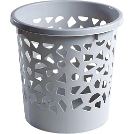 Корзина для мусора и бумаг 9.6 л пластик сетчатая (26x26x26 см)