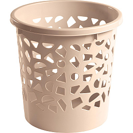 Корзина для мусора и бумаг 9.6 л пластик сетчатая (26x26x26 см)