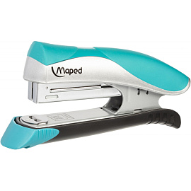 Степлер Maped Ergologic 352513 до 25 листов бирюзовый (скобы № 24/6, 26/6)