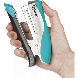 Степлер Maped Ergologic 352513 до 25 листов бирюзовый (скобы № 24/6, 26/6)