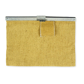 Сумка инкассаторская 40х40 см брезентовая со складывающейся рамой