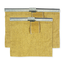 Сумка инкассаторская 40х40 см брезентовая со складывающейся рамой