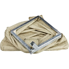 Сумка инкассаторская 40х60 см брезентовая со складывающейся рамой