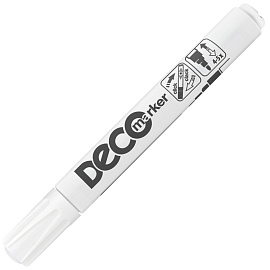 Маркер лаковый ICO DECO белый 2-4 мм