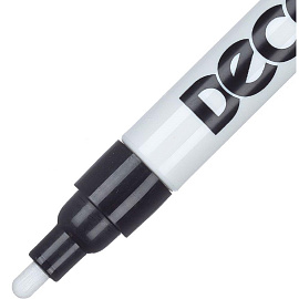 Маркер промышленный лаковый Ico DECO чёрный 2-4 мм фото Маркер промышленный лаковый Ico DECO чёрный 2-4 мм