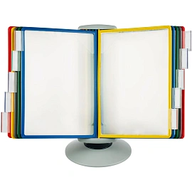 Демосистема настольная Attache вращающаяся с 10 панелями формата A4