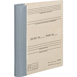 Папка архивная для переплета Attache А4 100 мм картон/бумвинил до 1000 листов складная