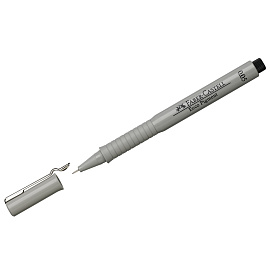 Ручка капиллярная Faber-Castell Ecco Pigment черная толщина 0.05 мм