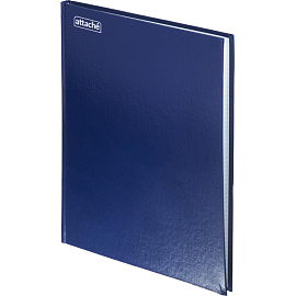 Книга учета 144 листа А4 в клетку на сшивке блок офсет Attache (обложка - бумвинил)