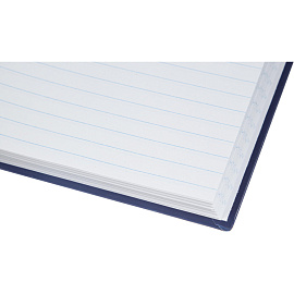 Книга учета 144 листа в линейку на сшивке блок офсет Attache (обложка - бумвинил)