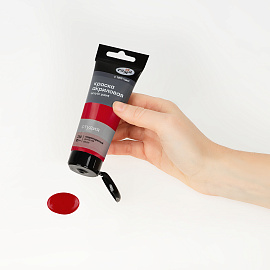 Краска акриловая художественная Гамма "Студия", 75мл, пластиковая туба, пиррол красный