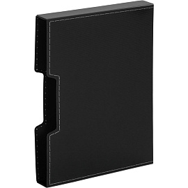 Папка файловая на 80 файлов Attache A4 35 мм черная в коробе (толщина обложки 1 мм)