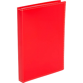 Папка файловая на 100 файлов Attache A4 35 мм красная в коробе (толщина обложки 1 мм)
