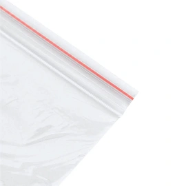 Пакет с замком zip-lock ПВД 15x22 см 35 мкм (100 штук в упаковке)