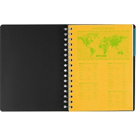 Бизнес-тетрадь Attache Selection Smartbook А5 120 листов разноцветная в клетку на спирали