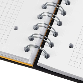 Бизнес-тетрадь Attache Selection Smartbook А5 120 листов разноцветная в клетку на спирали