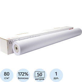 Бумага широкоформатная Evolution Premium EXTRA Paper 914 мм x 50 м 80 г/кв.м (2150230)