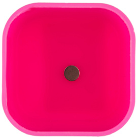 Подставка-стакан для канцелярских принадлежностей Attache розовая 10x7x7 см