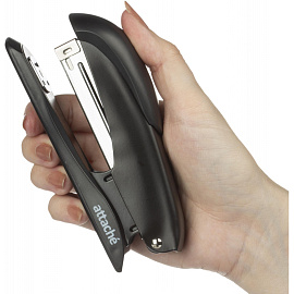 Степлер Attache до 22 листов черный (скобы № 24/6, 26/6, с антистеплером)