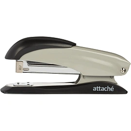 Степлер Attache до 22 листов серый/черный (скобы № 24/6, 26/6, с антистеплером)