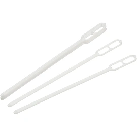 Размешиватель одноразовый Комус Эконом белый/прозрачный 120 мм 500 штук в упаковке