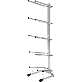 Стеллаж для бутилированной воды Бридж-5 на 5 тар по 19л серый