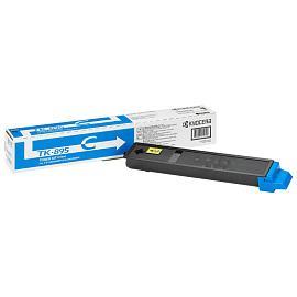 Картридж лазерный Kyocera TK-895C 1T02K0CNL0 голубой оригинальный