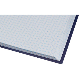 Книга учета 192 листа А4 в клетку на сшивке блок офсет Attache (обложка - бумвинил)