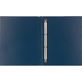 Папка на 4-х кольцах Bantex (Attache Selection) A4 25 мм синяя до 110 листов