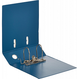 Папка-регистратор Bantex (Attache Selection) 70 мм тёмно-синяя/синяя ПВХ с защитным уголком