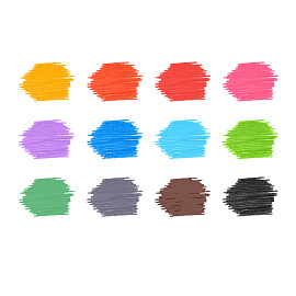 Фломастеры ArtSpace "Модницы", 12цв., смываемые, картон, европодвес