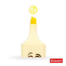 Текстовыделители Luxor "Eyeliter Pastel" пастельный желтый, 1-4,5мм фото Текстовыделители Luxor "Eyeliter Pastel" пастельный желтый, 1-4,5мм