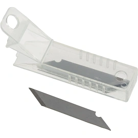 Лезвия сменные для перового ножа-скальпеля Attache Selection 6 мм перовые (10 штук в упаковке) фото Лезвия сменные для перового ножа-скальпеля Attache Selection 6 мм перовые (10 штук в упаковке)