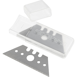 Лезвия сменные для универсальных ножей Attache Selection 18 мм трапециевидные (10 штук в упаковке) фото Лезвия сменные для универсальных ножей Attache Selection 18 мм трапециевидные (10 штук в упаковке)