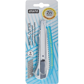 Нож универсальный Attache Selection с цинковым покрытием ширина лезвия 9 мм