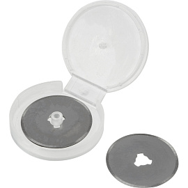 Лезвия сменные для промышленных ножей Attache 28 мм круглые (3 штуки в упаковке)