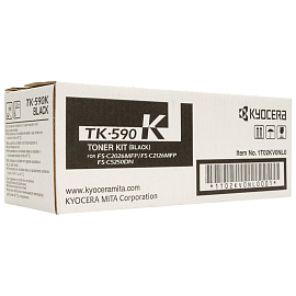 Картридж лазерный Kyocera TK-590K 1T02KV0NL0 черный оригинальный