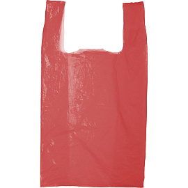 Пакет-майка ПНД 25 мкм в ассортименте (38+20х68 см, 100 штук в упаковке)