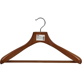 Вешалка-плечики Attache DL0883 с перекладиной орех (размер 52-54)