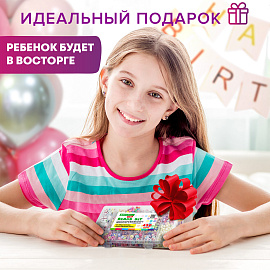Набор для создания бижутерии и украшений BEADS SET, 450 элементов, 24 вида, BRAUBERG KIDS, 664695