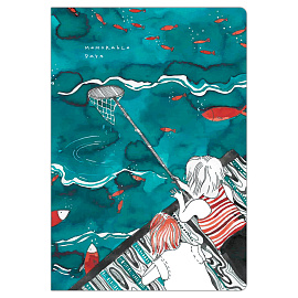 Тетрадь 40л., А5, точка на сшивке Greenwich Line "Memorable day", матовая ламинация, тон. блок 80г/м2