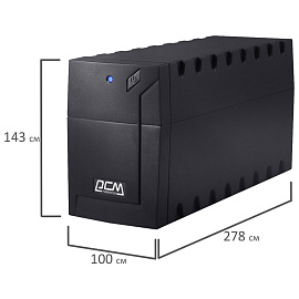 Источник бесперебойного питания Powercom Raptor RPT-800A