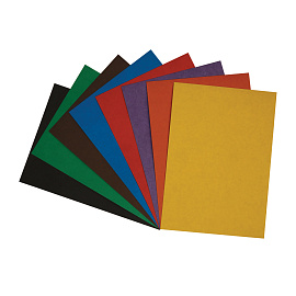 Картон цветной А5, Мульти-Пульти, 8л., 8цв., немелованный, в папке, "Приключения Енота