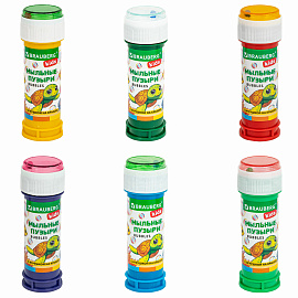 Мыльные пузыри 60 мл, с игрушкой на крышке, BRAUBERG KIDS, 665453 фото Мыльные пузыри 60 мл, с игрушкой на крышке, BRAUBERG KIDS, 665453