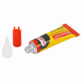 Клей моментальный (суперклей) LAIMA, 3 г, УЛЬТРАПРОЧНЫЙ, отрывная мультикарта, 605567 фото Клей моментальный (суперклей) LAIMA, 3 г, УЛЬТРАПРОЧНЫЙ, отрывная мультикарта, 605567