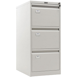 Шкаф картотечный Практик AFC-03 для формата А4 (3 отделения, 470x630x1020 мм)